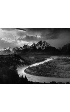 Ansel Adams, The Tetons and The Snake River, Grand Teton National Park, Wyoming, 1942