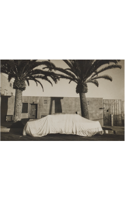 Robert Frank, Covered Car,  Long Beach, CA, 1956