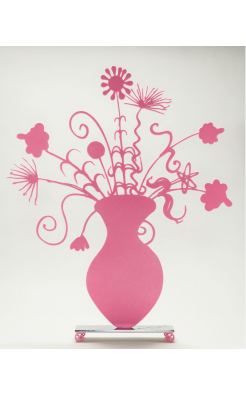 Kenny Scharf, Flores Pink, 2021