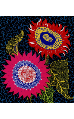 Yayoi Kusama, Sunflower, 1989