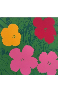 sunday B Morning, Flowers after Andy Warhol