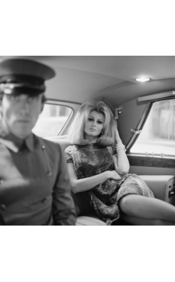 Neal Barr,  Pamela Tiffin, Central Park, New York City, Harper's Bazaar, 1967