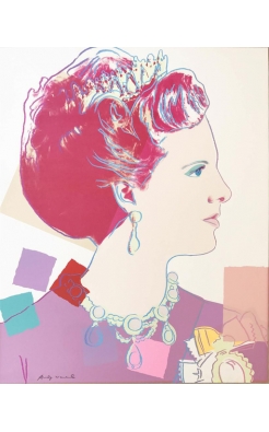 Andy Warhol, Reining Queens (Royal Edition): Queen Margrethe II of Denmark, 1985