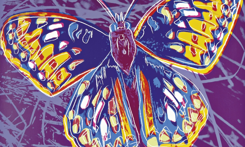 Andy Warhol, San Francisco Silverspot Butterfly (FS I1.298), 1983