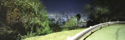 Karen Halverson, Mulholland overlooking Universal City, 1991