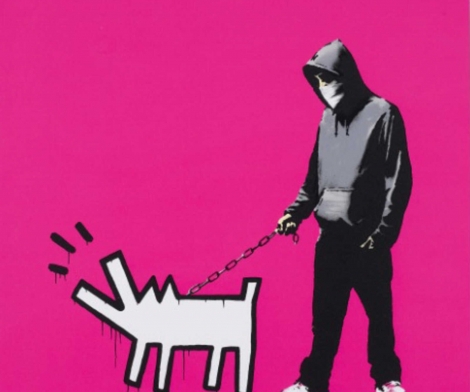 Banksy, Choose Your Weapon, 2010