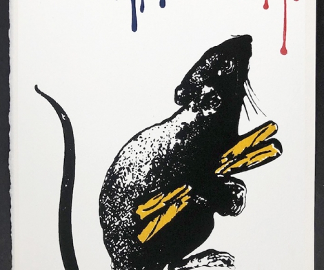 Blek le Rat, Rat No. 5, 2019