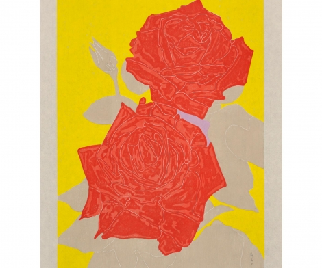 Gary Hume, Two Roses