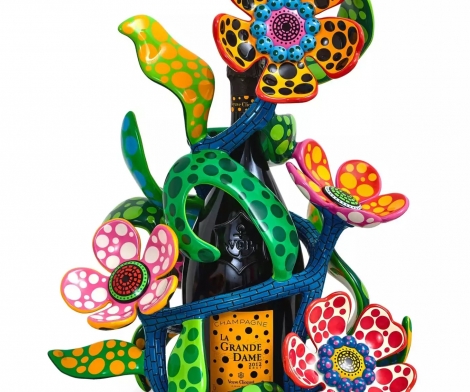 Yayoi Kusama, My heart that blooms in the darkness of the night, 2020
