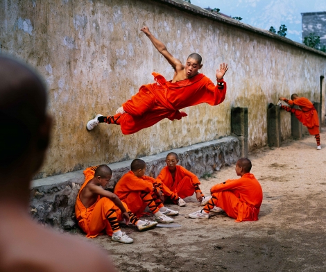Steve McCurry, Monks, 2018