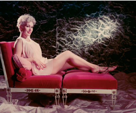 Ormond Gigli, Woman in Pink on Red Recliner
