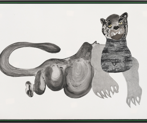 Tschabalala Self, Black Panther, 2022