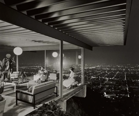 Julius Shulman, Case Study House #22, Pierre Koenig, Los Angeles, California 1960 (printed 1990)