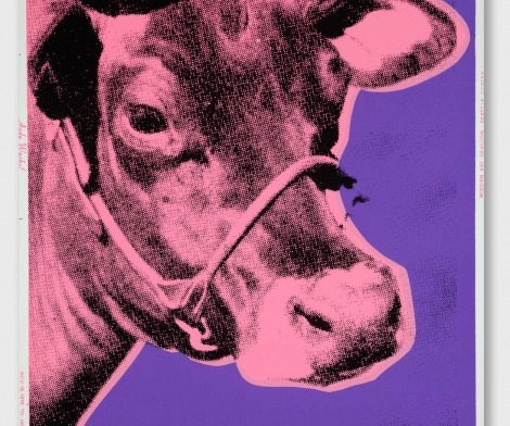 Andy Warhol, Cow (Purple), 1976