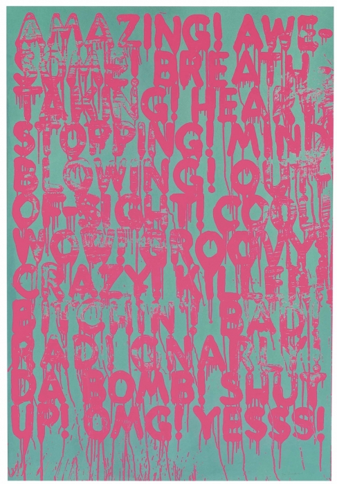 Mel Bochner, Amazing, 2013