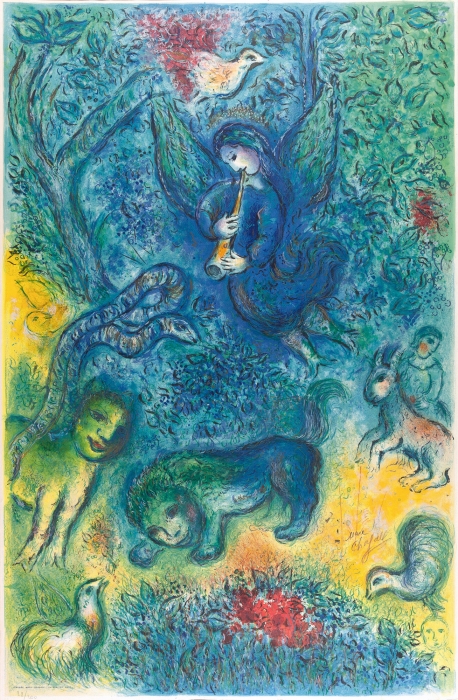 Marc Chagall, The Magic Flute, 1967