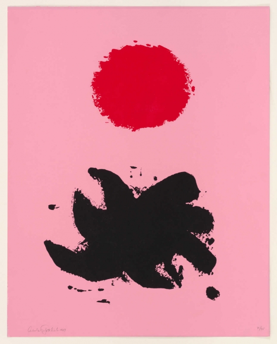 Adolph Gottlieb, Pink High, 1969