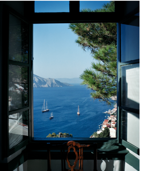 Francois Halard, Cy Twombly, Gaeta, Italie, 1995