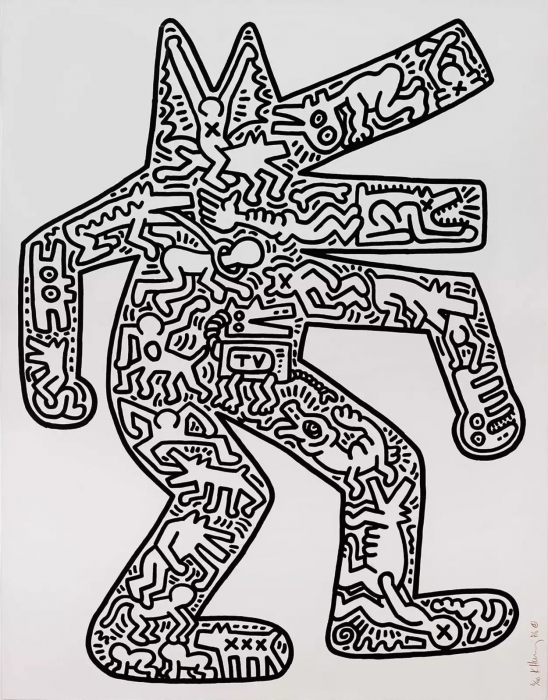 Keith Harin, Dog, 1968