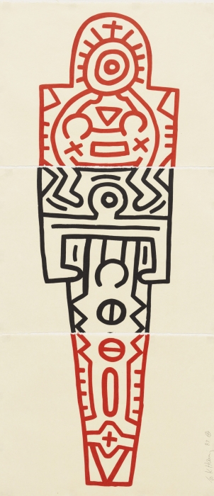 Keith Haring, Totem, 1989