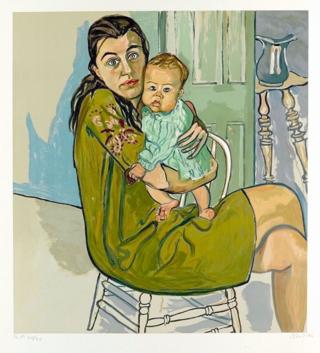 Alice Neel, Mother and Child, 1982
