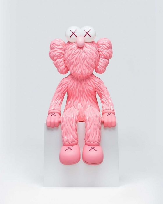 Kaws, Seeing BFF Lamp (Pink), 2020