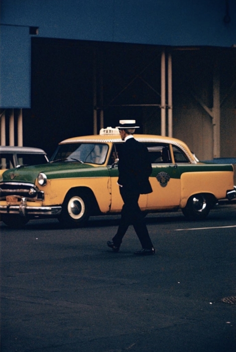 Saul Leiter, Straw Hat, 1955