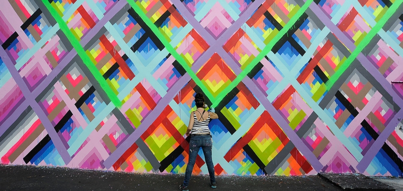 Maya Hayuk, Wynwood Walls, 2013