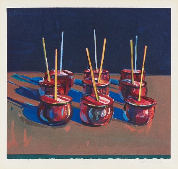 Wayne Thiebaud, Jelly Apples Wayne Thiebaud, Jelly Apples