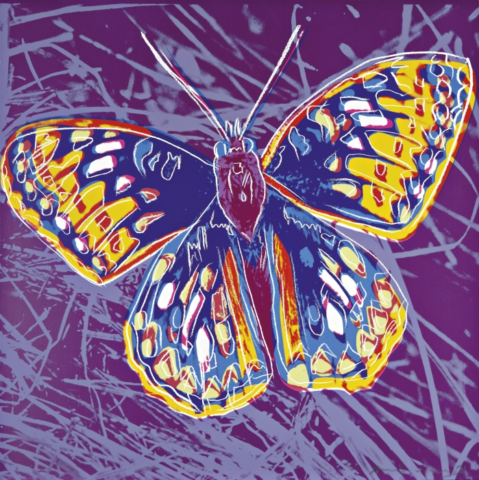 Andy Warhol, San Francisco Silverspot Butterfly (FS I1.298), 1983
