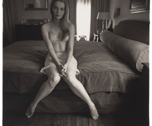 Diane Arbus, Mia Villiers Farrow on Bed