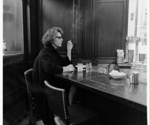Diane Arbus, Woman at a counter smoking, N.Y.C., 1962