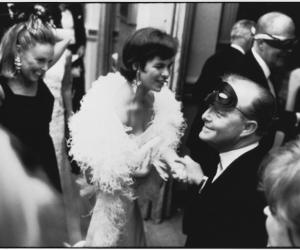 Elliott Erwitt, Truman Capote, Black and White Ball, NYC, 1966