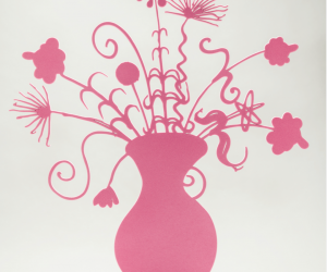 Kenny Scharf, Flores Pink, 2021