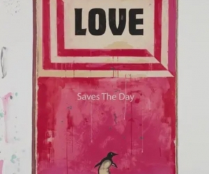 Harland Miller, LOVE Saves the Day, 2014