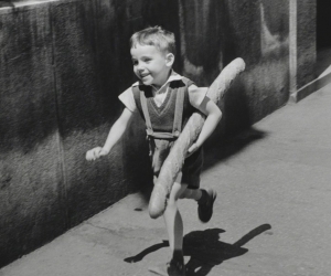 Willy Ronis, A Boy with a Baguette