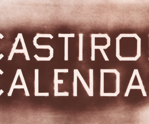 Ed Ruscha, Castiron Calendar, 2023