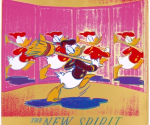 Andy Warhol, The New Spirit (Donald Duck), 1985