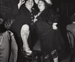 Weegee, At Sammy's in the Bowery